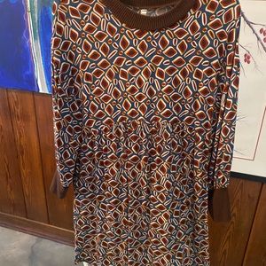 Fun fall dress 32 inches long